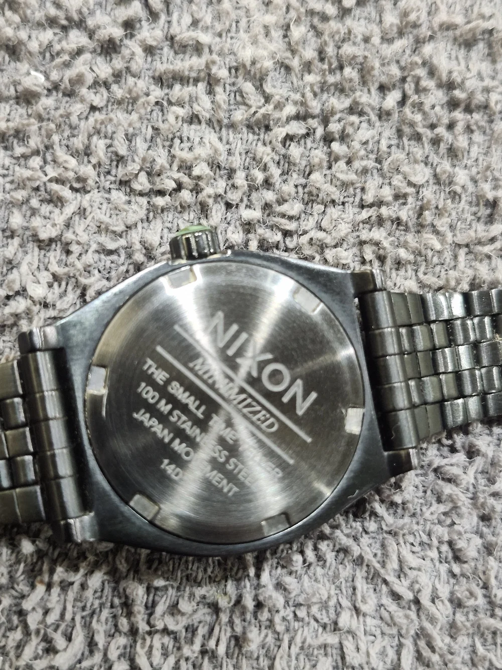 Nixon modern wristwatch